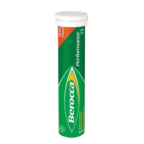 【Berocca 性能泡騰片】活力充電站