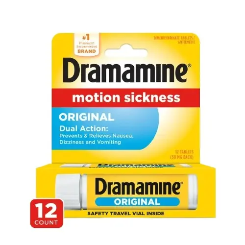 【戲劇運動暈機片劑】暢遊無阻配方